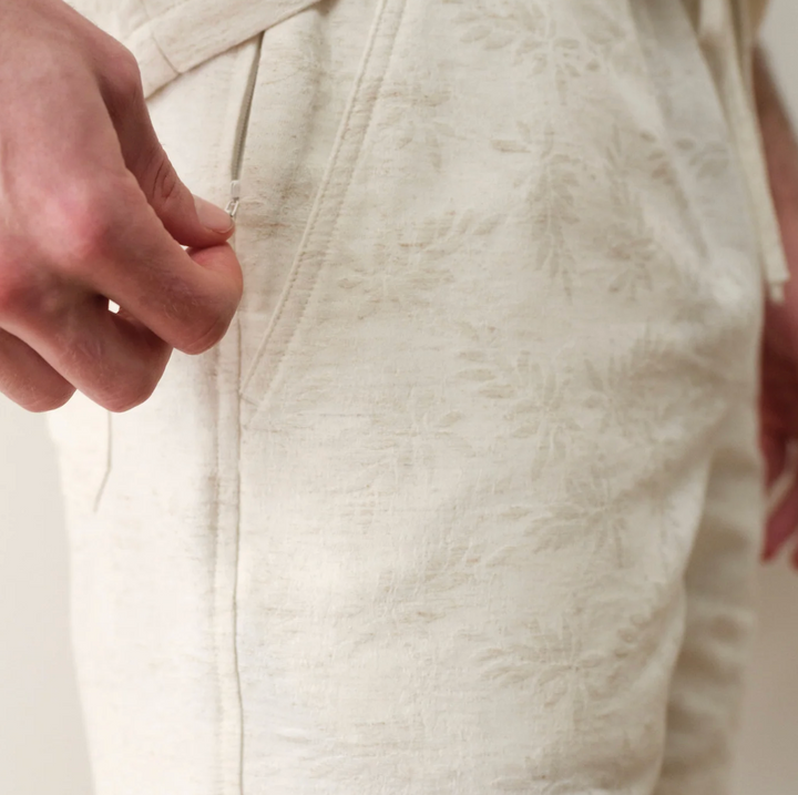 Saturday Drawstring Shorts - Natural
