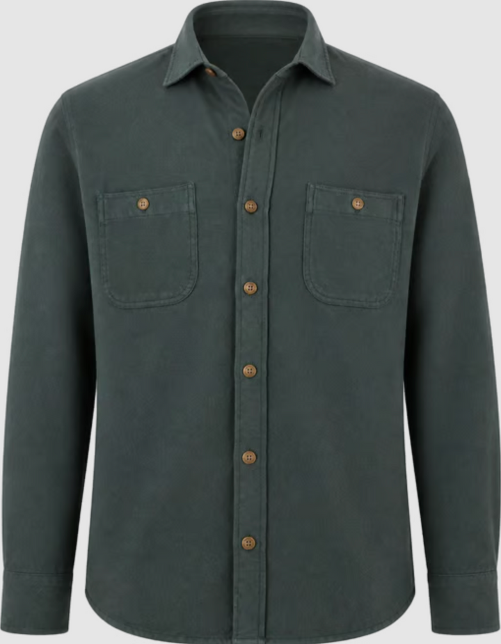 Field Knit Shirt - Forest Trail