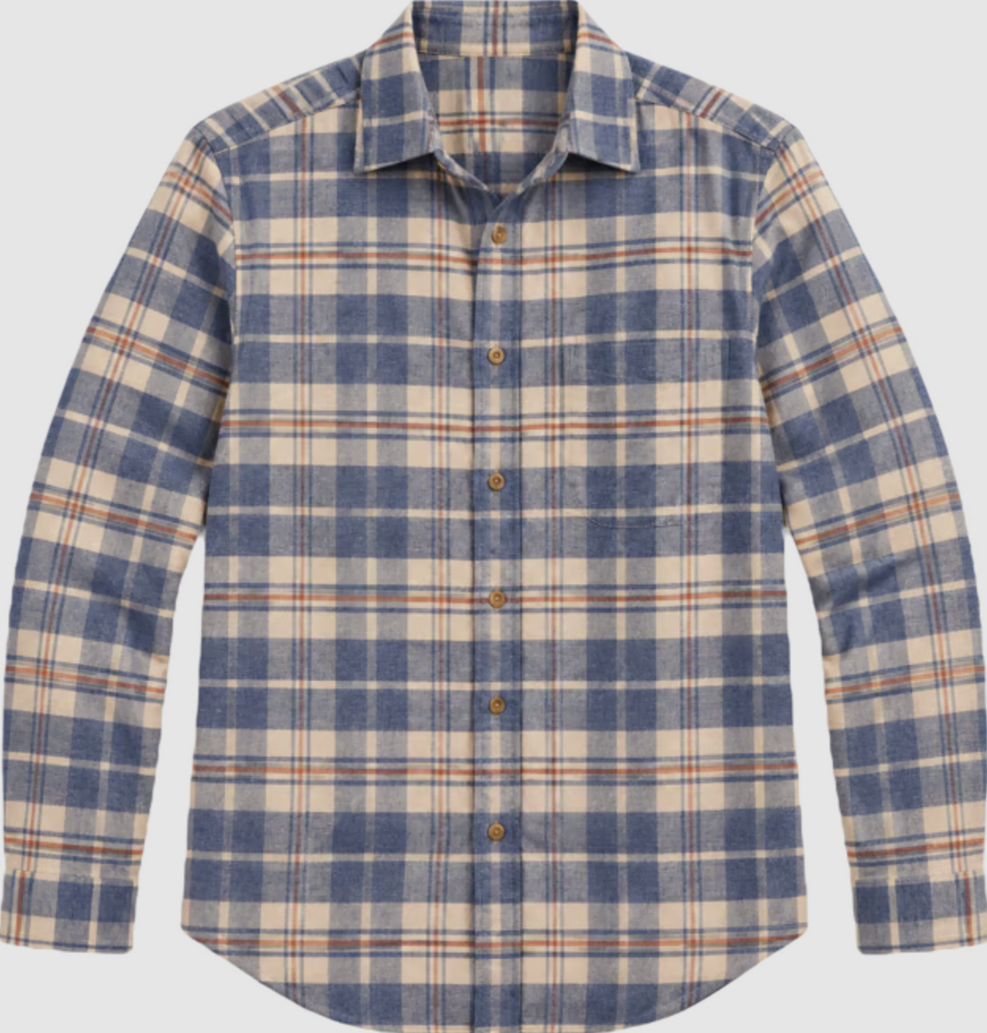 Timberline Brushed Twill Shirt - Moraine Hills Plaid