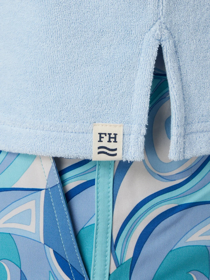 Fair Harbor Terry Polo - Light Blue