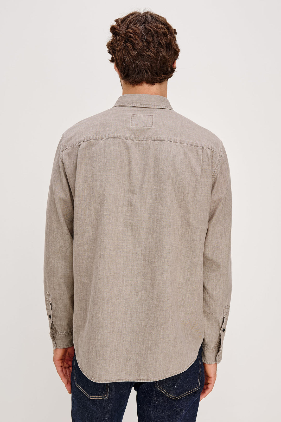 Tristan Button-Down - Brown