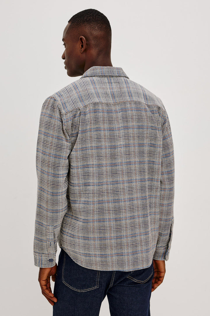 Warren Overshirt - Oat Meridian