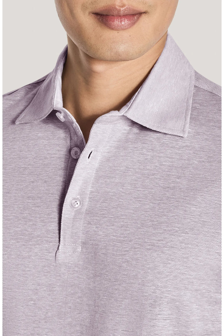 Davis Piqué Polo - Pale Lilac