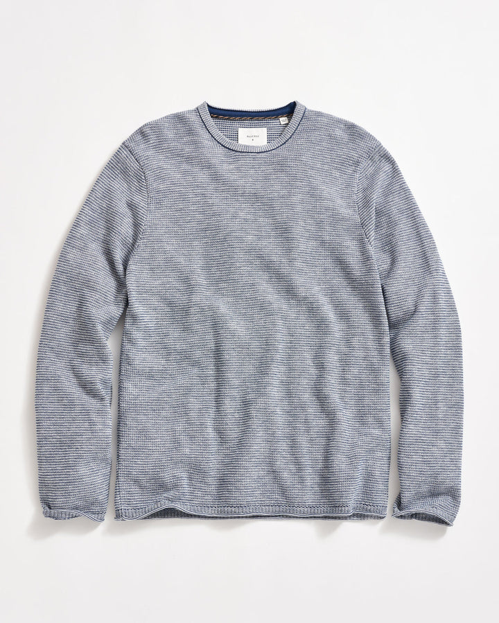 Tuck Stripe Crew - Dark Denim