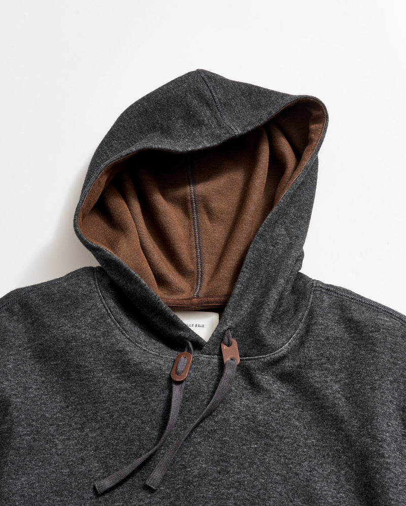 Billy Reid Rib Hoodie - Black