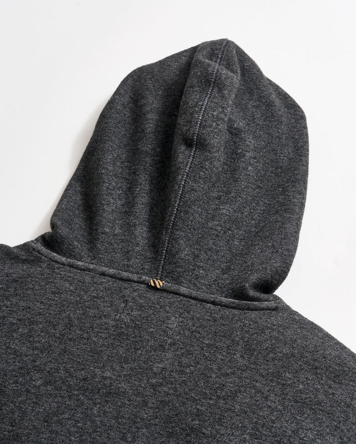 Billy Reid Rib Hoodie - Black