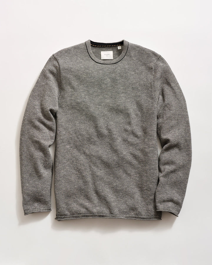 Tuck Stripe Crew - Black