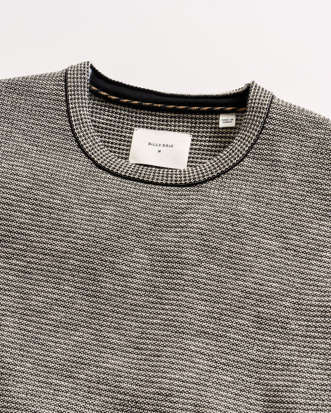 Tuck Stripe Crew - Black