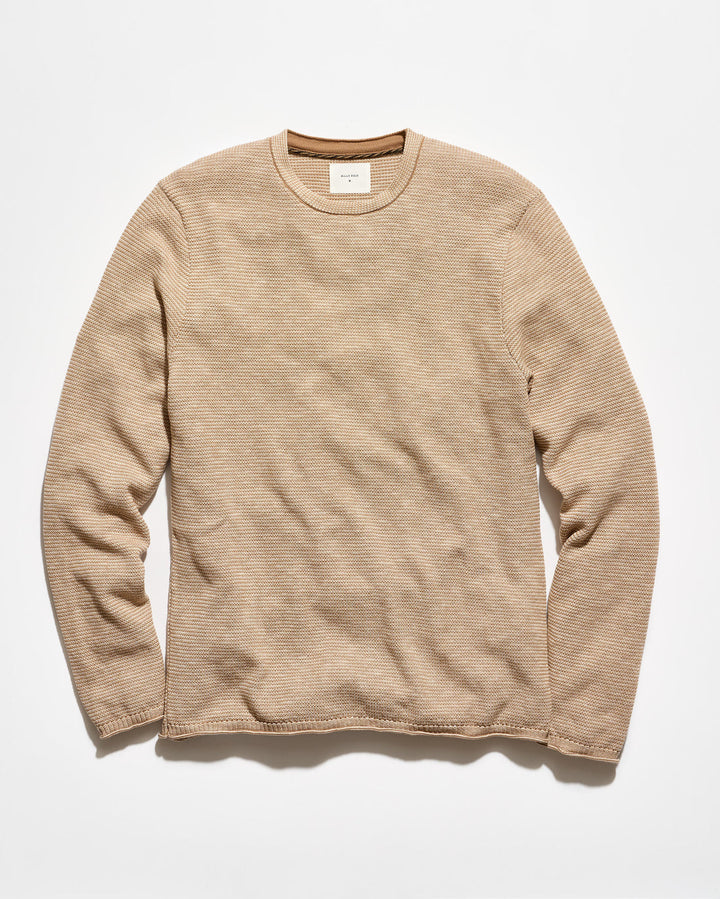 Tuck Stripe Crew - British Khaki