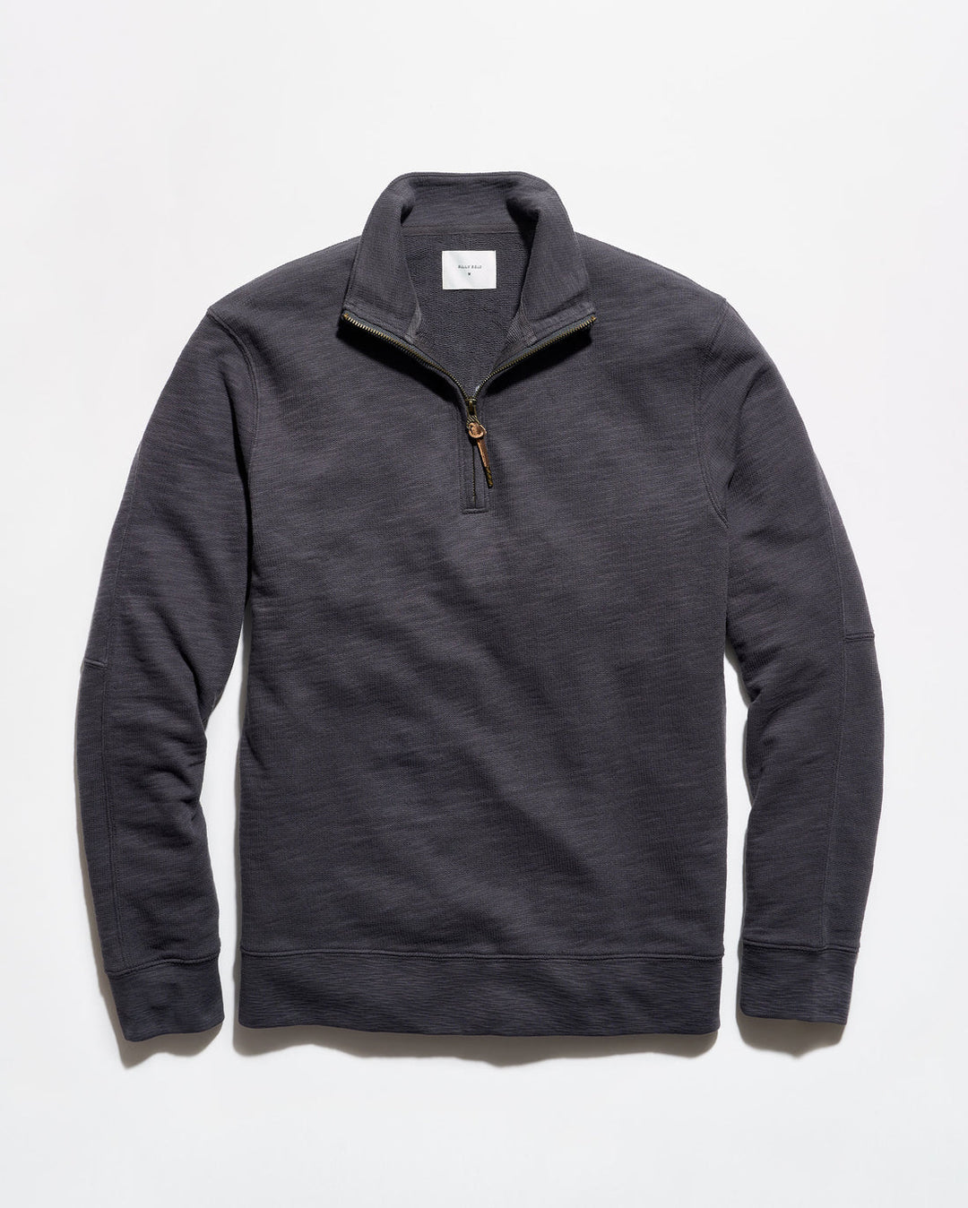 French Terry Half Zip - Asphalt