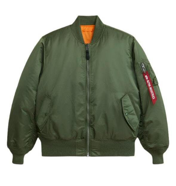 Industries New - - Jacket Sage York Rothmans MA-1 Alpha Flight