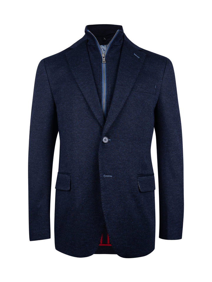 Branson Hybrid Jacket - Navy