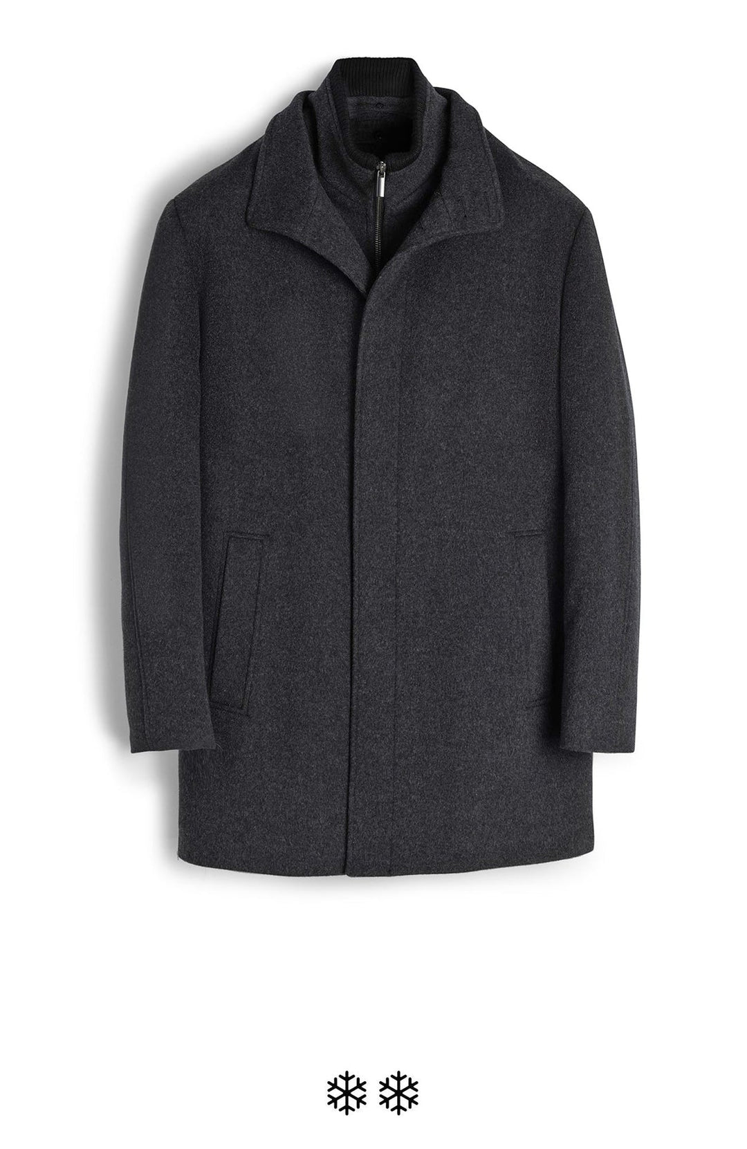 Mont-Royal Car Coat - Charcoal