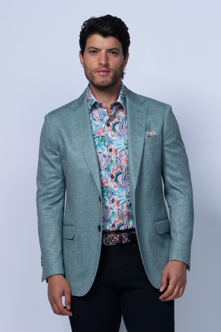 Oregon Cotton Stretch Sportcoat - Green