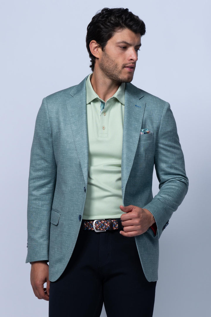 Oregon Cotton Stretch Sportcoat - Green