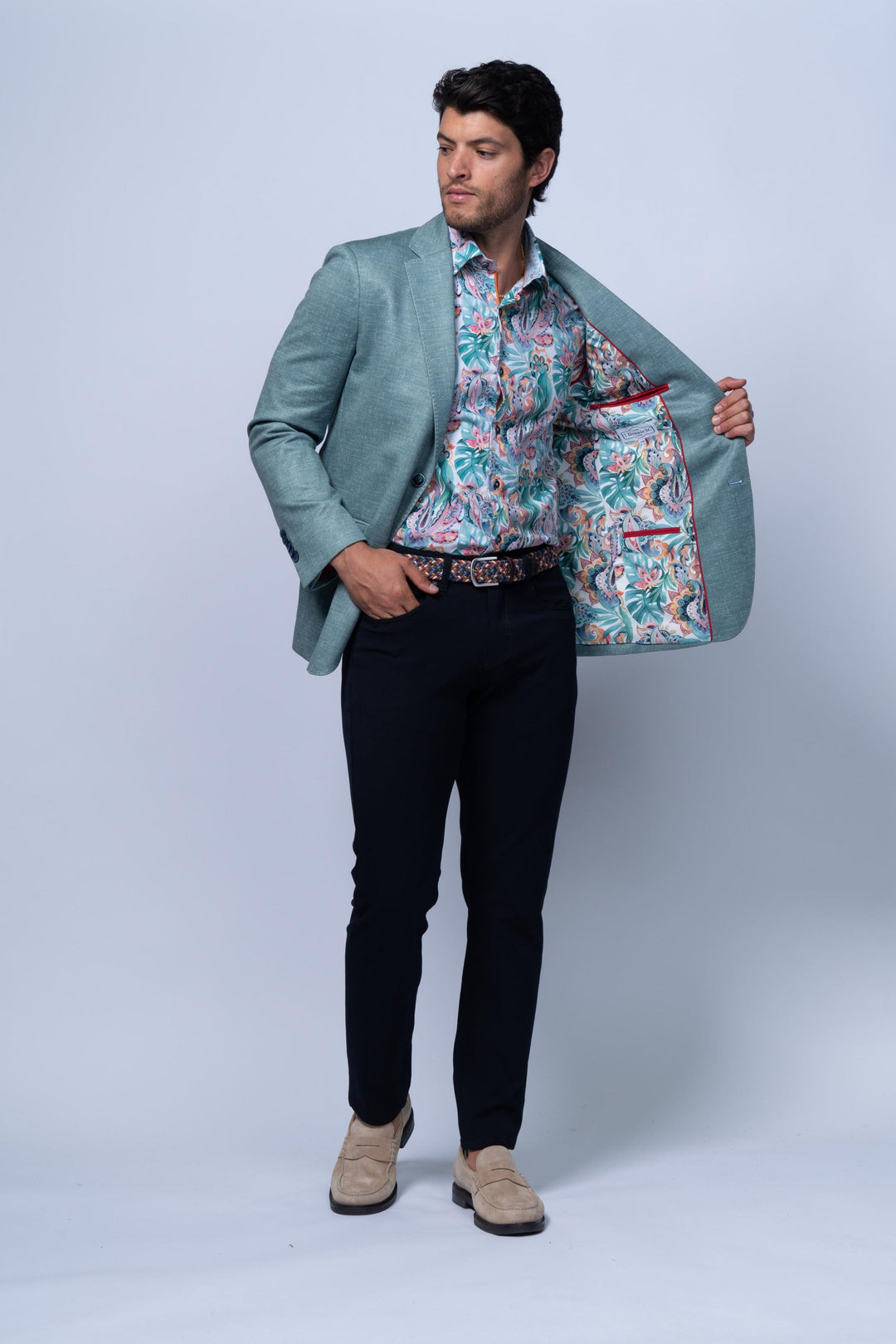 Oregon Cotton Stretch Sportcoat - Green