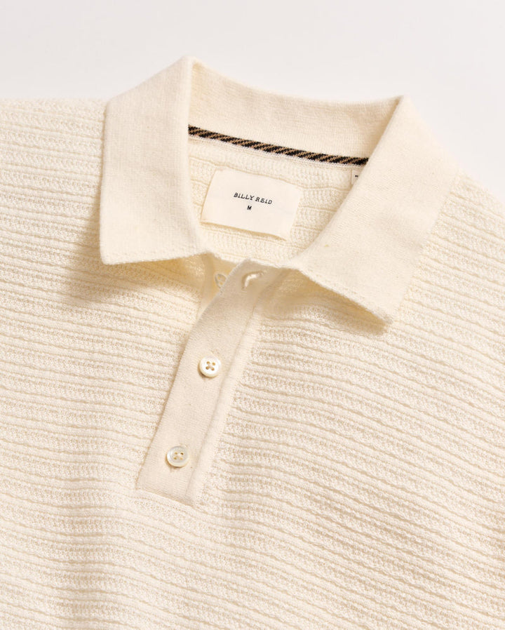 Billy Reid Lachlan Links Polo - White