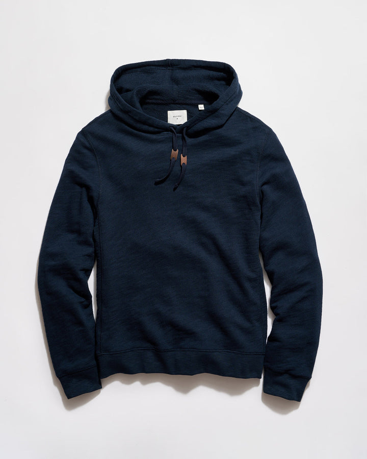 French Terry Hoodie - Carbon Blue