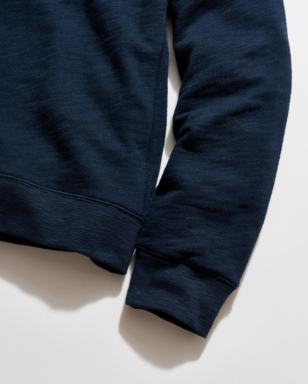 French Terry Hoodie - Carbon Blue
