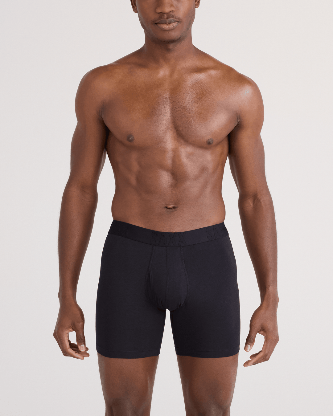 Cooling Cotton Boxer Briefs - Black