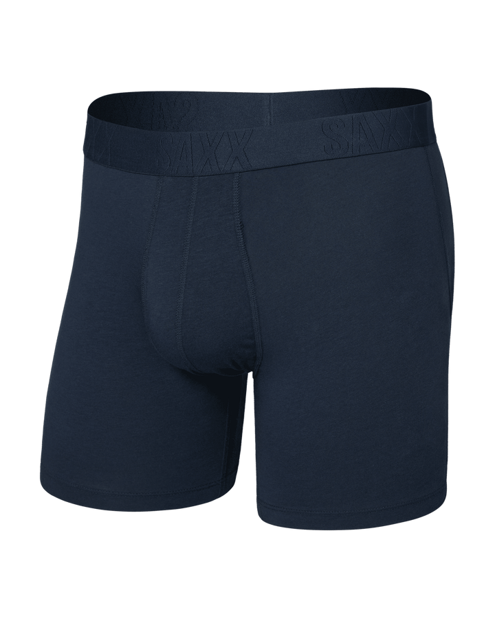 Cooling Cotton Boxer Briefs - Dark Ink