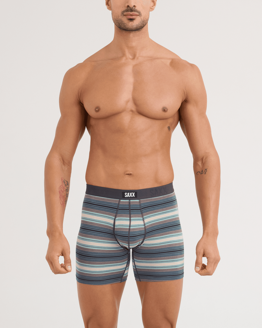 Vibe Fly Front Boxer Briefs - Baja Stripe