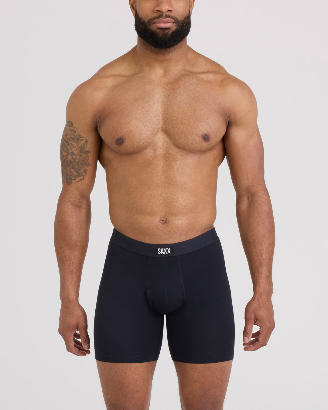Vibe Fly Front Boxer Briefs - Black