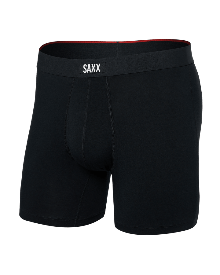 Vibe Fly Front Boxer Briefs - Black