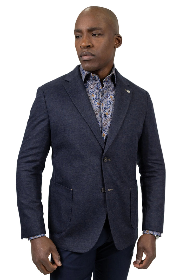 Carlisle Soft Blazer - Navy Melange