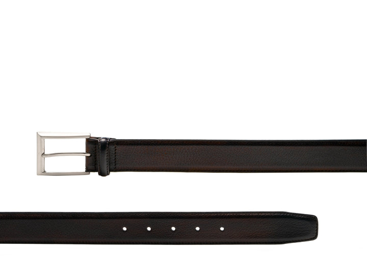 Magnanni Rocas Dress Belt - Dark Brown