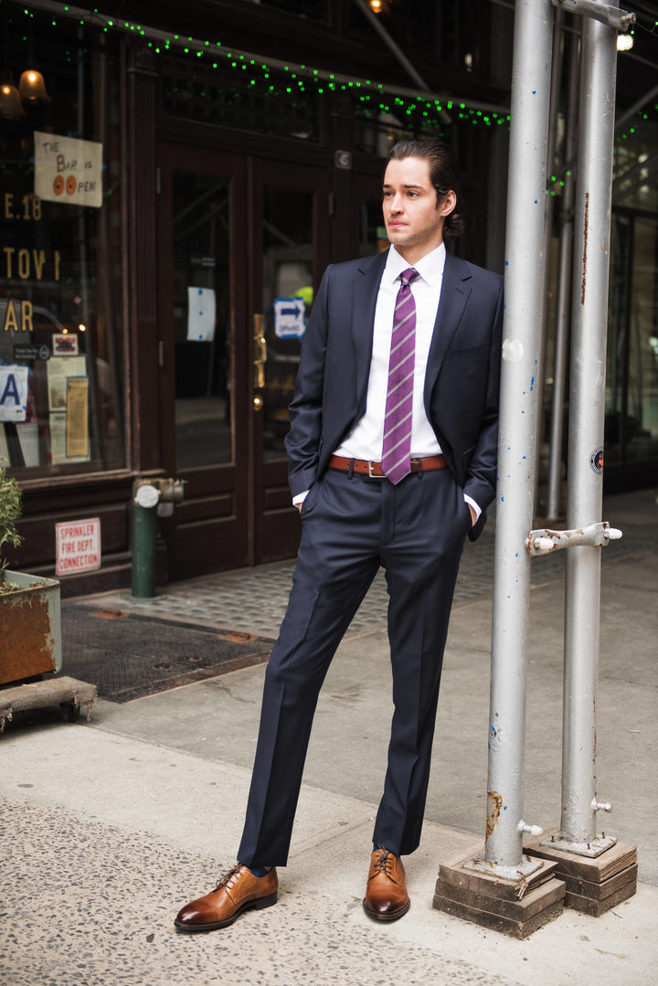Paul Betenly Suit - Navy