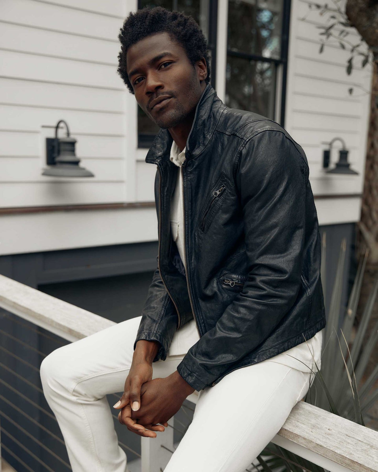 【EEUN】Blake leather jacket Blake Leather Jacket – Rothmans New York